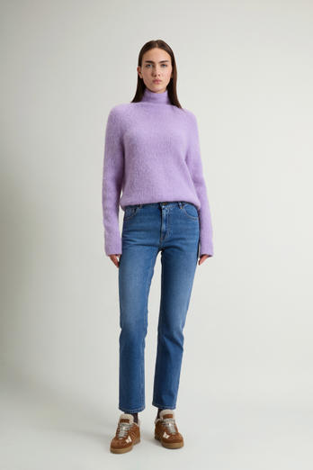 Five-Pocket Jeans in Stretch Cotton Denim Blue photo 1 | Woolrich