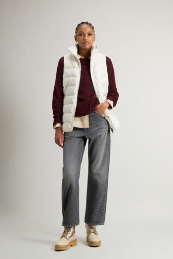 Quilted Microfiber Shirley Vest White photo 1 | Woolrich