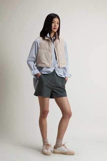 Vest in Nylon Beige photo 1 | Woolrich