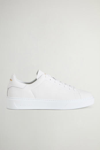Classic Court Calfskin Sneakers White photo 1 | Woolrich