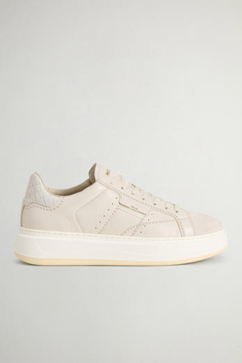 Arrow Sneakers in Calfskin Beige photo 1 | Woolrich